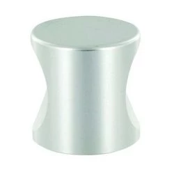 VACHETTE Bouton Encoche - ø25mm - Argent