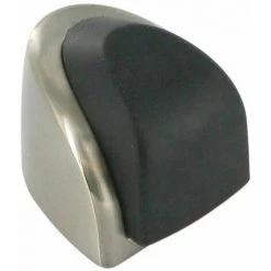 Butoir De Porte Artis - Décor : Chromé Velours - VACHETTE - Vendu à L'unité