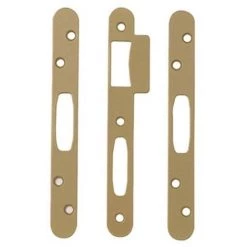 Jeu De Gâches Plates - Décor : Bronze - Matériau : Acier - VACHETTE