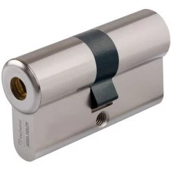 Cylindre 7101 Axitec VACHETTE - 30x30mm - Nickelé Mat - Vis De 60 - 7101AXITEC-30X3