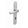 VACHETTE Ensemble De Porte Budget BEZAULT Entraxe 195 Mm Clé L - Argent - 204856