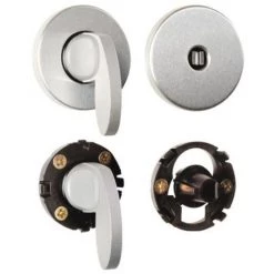 VACHETTE Rosace En Aluminium Anodisé - Ton Argent - Pour Ensemble BERCY, GOLF, ORCA Et VIRGULE Clé I - Argent -E-boutique VACHETTE 18992699 4