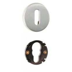 VACHETTE Rosace En Aluminium Anodisé - Ton Argent - Pour Ensemble BERCY, GOLF, ORCA Et VIRGULE Borgne - Argent -E-boutique VACHETTE 18992746 3