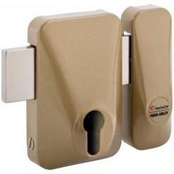 VACHETTE Verrou Sans Cylindre Pour Cylindre à Profil Européen Finition Aspect Inox - Aspect Inox