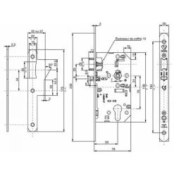 VACHETTE COFFRE A LARDER URGENCE D457 BR NR -E-boutique VACHETTE 18993079 3