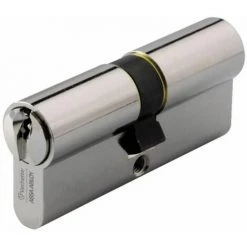 VACHETTE Cylindre Double De Sûreté 30 X 30 En Laiton Nickelé Satiné - Profil Européen S Entrouvrant - Série 7001