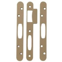 VACHETTE Jeu De 3 Gâches Plates Pour Serrures à Larder Série 5000 TRILOCK