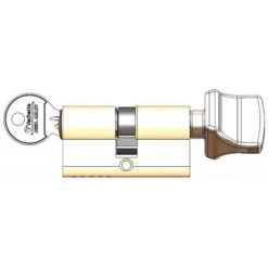 VACHETTE Cylindre Double De Sûreté à Bouton 30 X 30 En Laiton Nickelé Satiné - Profil Européen Varié - Série 3001 -E-boutique VACHETTE 18993698 3