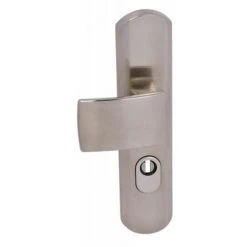 VACHETTE Béquille Double Sur Plaque De Sécurité Type Muze Clé I Finition Chromé Velours - Chromé Velours -E-boutique VACHETTE 18994087 3