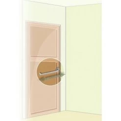 VACHETTE Serrure De Sûreté Type D 453 Bec De Cane à Condamnation Axe à 120 Mm -E-boutique VACHETTE 18994693 4