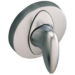 VACHETTE Rosace De Fontion Pour Ensemble Sur Rosace Ronde En Zamak Chromé Velours - SILLAGE Clé I - Chromé Velours