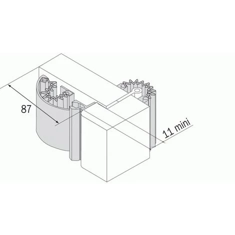 VACHETTE Anti Pince-doigts élégance Finition Anodisé Argent - Portes Intérieures Bois Montant Bois Traditionnel Type 7020 C - Argent Anodisé 2 VACHETTE Anti Pince-doigts élégance Finition Anodisé Argent - Portes Intérieures Bois Montant Bois Traditionnel Type 7020 C - Argent Anodisé – Image 2