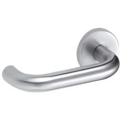 VACHETTE Béquille Double Sur Rosaces Bouton Palière Extérieur Fixe Type Linox 492 Inox 202 Main Droite