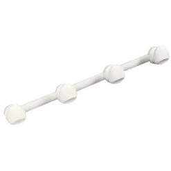 VACHETTE Patère Sur Lice Blanc Sillage 4 Tête