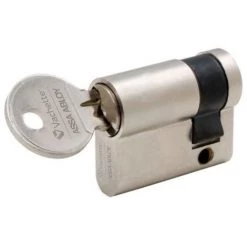 VACHETTE Cylindre Simple Série 5001 S'entrouvrant 40 X 10 Laiton Nickelé 3 Clés