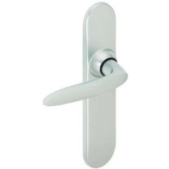 VACHETTE Ensemble Sur Grande Plaque En Zamak Finition Chromé Velours - JAZZ Clé L