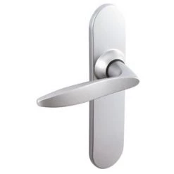 VACHETTE Ensemble Sur Plaques Ligne Twist, Entraxe 165 Mm, Zamak Chromé Velours, à Condamnation