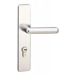 VACHETTE Ensemble Sur Grande Plaque Carrée En Aluminium Anodisé - Ton Argent - GOLF Clé I