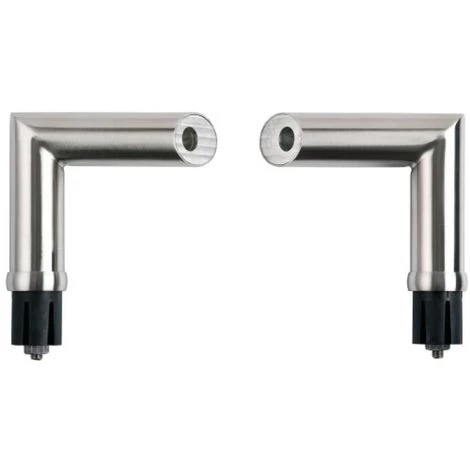 VACHETTE Paire De Supports T Déporté En Inox Brossé Pour Système MODULINOX 2 VACHETTE Paire De Supports T Déporté En Inox Brossé Pour Système MODULINOX – Image 2