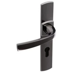 VACHETTE Béquille Double Palière Ligne Muze Clé I Chromé Velours