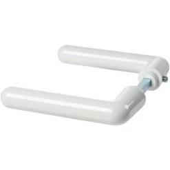 Béquille De Porte Double Blanche - Carré 7 Mm - Arcolor 710 - Vachette