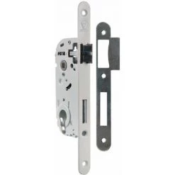 Serrure à Larder Acier Verni Droite à Fouillot - Clé I - Axe à 40 Mm - Série D4500 - Vachette