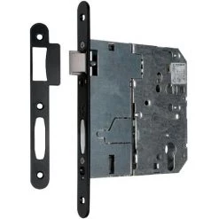 Serrure à Larder Acier à Fouillot - Clé I - Axe à 120 Mm - Vachette