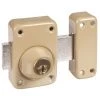Verrou à Cylindre Double Verni Bronze - V136 Système V5 - Vachette