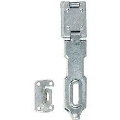 Porte Cadenas Zingué - 120 X 18 Mm - À Recouvrement - Vachette