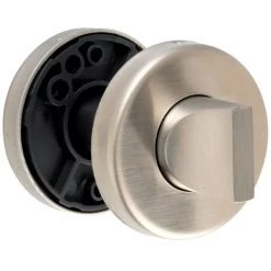 Rosace Ronde Inox Satiné - Condamnation - Linox - La Paire - Vachette