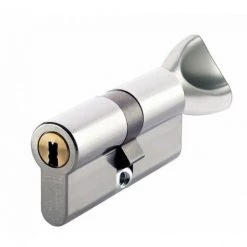 Cylindre Serrure Vachette RADIALis 42,5 Bouton X 42,5 - Alu