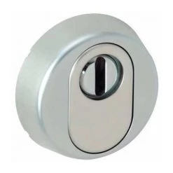 Jeu De Rosaces De Sécurité Bezault - Chromé Velours - Vachette