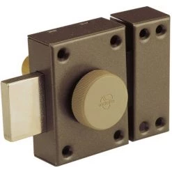 Verrou De Sureté Bouton Et Cylindre Série Eclador Vachette - Longueur 40 Mm