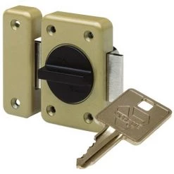 Verrou De Sureté Bouton Et Cylindre Série RXP Vachette - Longueur 40 Mm