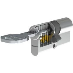 Cylindre Serrure Vachette CY110 35Ext X 50 - Alu -E-boutique VACHETTE 35076629 3