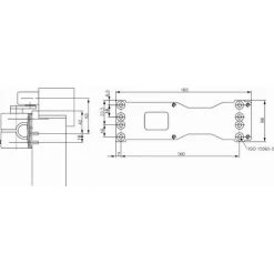Plaque De Montage A120 VACHETTE Pour DC300 - 11163000