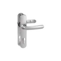 Poignées De Porte Avec Plaque, Entraxe 165 Mm, Clé I, Chromées Miroir Vachette -E-boutique VACHETTE 43480522 3