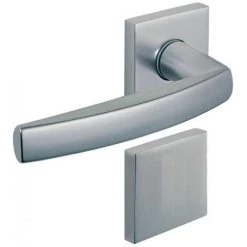 VACHETTE Ensemble Cityzen Sur Rosace Carrée 1357/6421 BEZAULT - Anodisé Argent - Bec De Cane - 802365