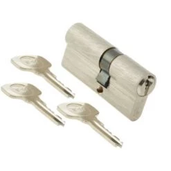 Cylindre Série 500 Plus 30x40 Mm Nickelé, 5 Goupilles, 3 Clés. Vachette