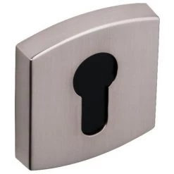 VACHETTE Paire De Rosaces 6425 Muze BEZAULT - Platine Aspect Inox - Clé I - 865957