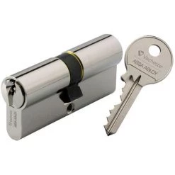 Cylindre 5 Goupilles First Double Nickelé 30x60 Vachette