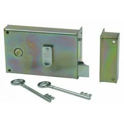 Serrure De Grille Horizontale En Applique Vachette 7487 - Choisissez Vos Options: Gauche