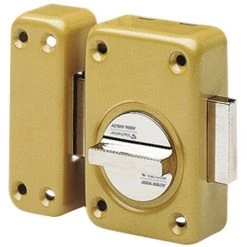 Verrou Vachette V136 Varié - Jaune Or