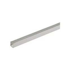 VACHETTE Profil U 20x20x20 Anodisé Argent - Long.2m épais.1.5mm - 524326