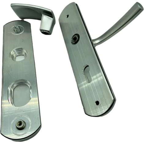 Ensemble De Porte Palière Renforcées Clé I - Blindé - Chromé Velours - Muze VACHETTE 201070 - 201070 3 Ensemble De Porte Palière Renforcées Clé I - Blindé - Chromé Velours - Muze VACHETTE 201070 - 201070 – Image 3