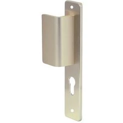 VACHETTE Plaque Porte Palière Seule Modèle Riviera - Jaune Champagne