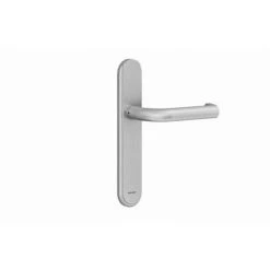 VACHETTE Ensemble Vercy AH200 Béquille 472U Sur Plaque Bec De Cane BEZAULT Entraxe 195 C7 Inox Brossé - 204788