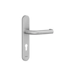 VACHETTE Ensemble Vercy AH200 Béquille 472U Sur Plaque Clé I BEZAULT Entraxe 195 C7 Inox Brossé - 204789