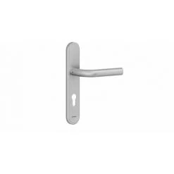 VACHETTE Ensemble Vercy AH200 Béquille 471L Sur Plaque Clé I BEZAULT Entraxe 195 C7 Inox Brossé - 204784