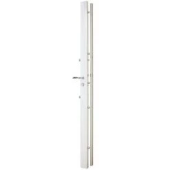 Serrure 6 Points Exclusive 61 VACHETTE 2500mm Blanc - Sans Cylindre - Gauche - 14787000